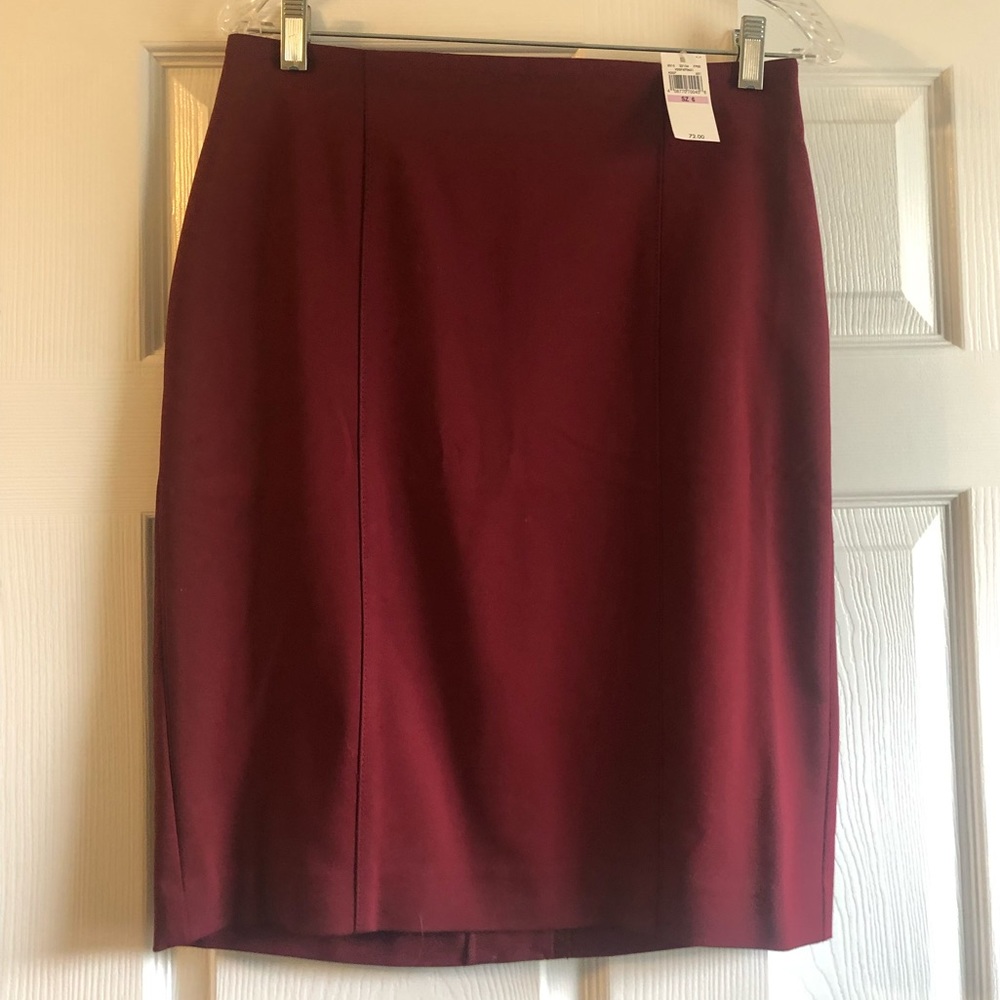 Women’s Van Heusen Burgundy Pencil Skirt